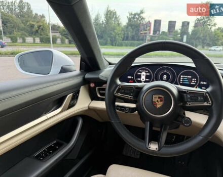 Белый Порше Тайкан, объемом двигателя 0 л и пробегом 44 тыс. км за 65500 $, фото 14 на Automoto.ua