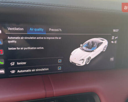 Белый Порше Тайкан, объемом двигателя 0 л и пробегом 40 тыс. км за 67000 $, фото 58 на Automoto.ua