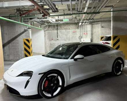 Білий Порше Тайкан, об'ємом двигуна 0 л та пробігом 79 тис. км за 54500 $, фото 1 на Automoto.ua