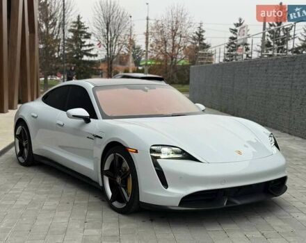 Білий Порше Тайкан, об'ємом двигуна 0 л та пробігом 43 тис. км за 71000 $, фото 1 на Automoto.ua