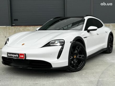 Порше Тайкан 2021 в Львове на Automoto.ua Белый Порше Тайкан, объемом двигателя 1 л и пробегом 21 тыс. км за 76990 $, фото 1 на Automoto.ua
