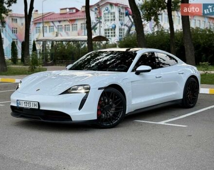 Белый Порше Тайкан, объемом двигателя 0 л и пробегом 170 тыс. км за 57000 $, фото 1 на Automoto.ua