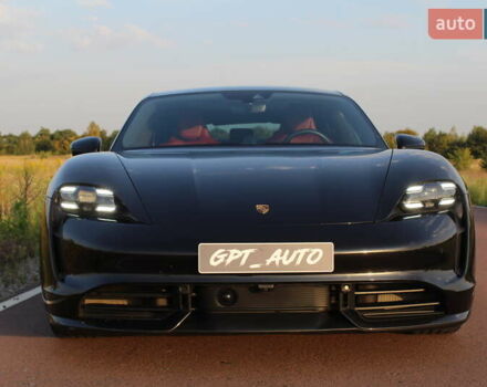 Черный Порше Тайкан, объемом двигателя 0 л и пробегом 29 тыс. км за 85800 $, фото 1 на Automoto.ua
