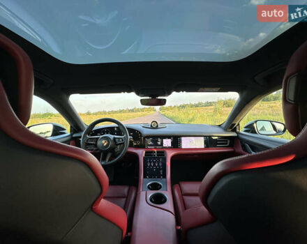 Черный Порше Тайкан, объемом двигателя 0 л и пробегом 29 тыс. км за 85800 $, фото 13 на Automoto.ua