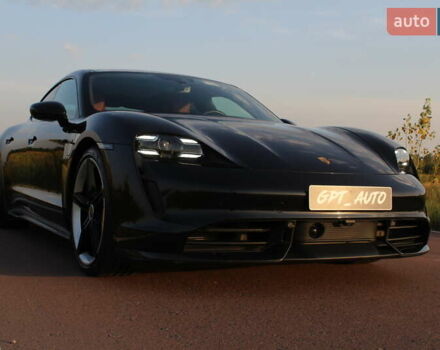 Черный Порше Тайкан, объемом двигателя 0 л и пробегом 29 тыс. км за 85800 $, фото 6 на Automoto.ua