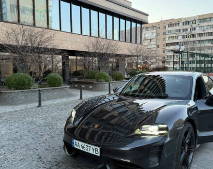 Черный Порше Тайкан, объемом двигателя 0 л и пробегом 25 тыс. км за 94500 $, фото 2 на Automoto.ua