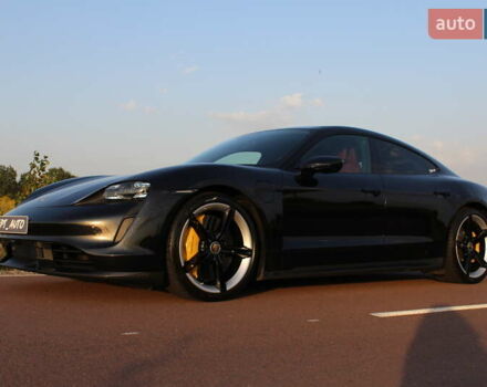 Черный Порше Тайкан, объемом двигателя 0 л и пробегом 29 тыс. км за 85800 $, фото 3 на Automoto.ua