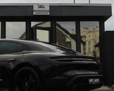 Черный Порше Тайкан, объемом двигателя 0 л и пробегом 1 тыс. км за 108800 $, фото 7 на Automoto.ua