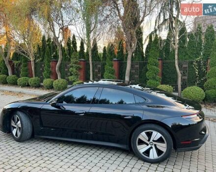 Черный Порше Тайкан, объемом двигателя 0 л и пробегом 41 тыс. км за 49980 $, фото 9 на Automoto.ua