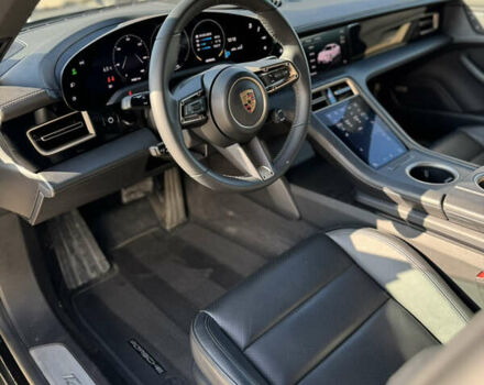 Черный Порше Тайкан, объемом двигателя 0 л и пробегом 40 тыс. км за 88500 $, фото 14 на Automoto.ua