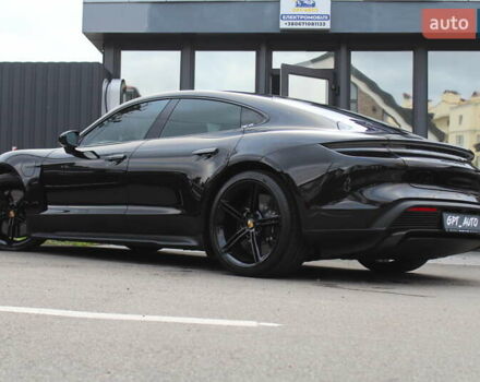 Черный Порше Тайкан, объемом двигателя 0 л и пробегом 1 тыс. км за 108800 $, фото 6 на Automoto.ua