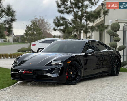 Черный Порше Тайкан, объемом двигателя 0 л и пробегом 9 тыс. км за 78000 $, фото 6 на Automoto.ua