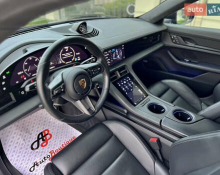 Черный Порше Тайкан, объемом двигателя 0 л и пробегом 9 тыс. км за 78000 $, фото 27 на Automoto.ua