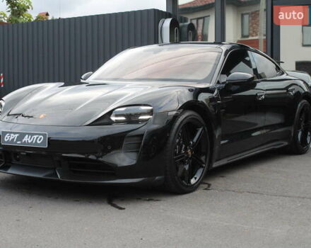 Черный Порше Тайкан, объемом двигателя 0 л и пробегом 1 тыс. км за 108800 $, фото 2 на Automoto.ua