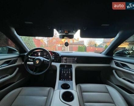 Черный Порше Тайкан, объемом двигателя 0 л и пробегом 41 тыс. км за 49980 $, фото 25 на Automoto.ua