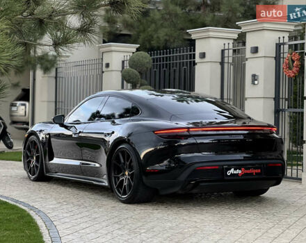 Черный Порше Тайкан, объемом двигателя 0 л и пробегом 9 тыс. км за 78000 $, фото 9 на Automoto.ua