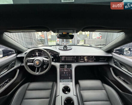 Черный Порше Тайкан, объемом двигателя 0 л и пробегом 1 тыс. км за 108800 $, фото 22 на Automoto.ua