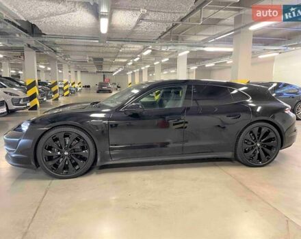 Черный Порше Тайкан, объемом двигателя 0 л и пробегом 43 тыс. км за 70000 $, фото 1 на Automoto.ua