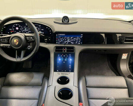 Черный Порше Тайкан, объемом двигателя 0 л и пробегом 32 тыс. км за 88000 $, фото 3 на Automoto.ua