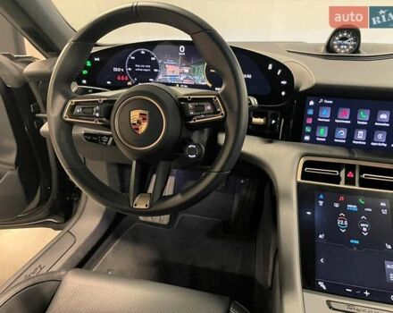 Черный Порше Тайкан, объемом двигателя 0 л и пробегом 43 тыс. км за 70000 $, фото 16 на Automoto.ua