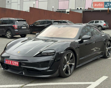 Черный Порше Тайкан, объемом двигателя 0 л и пробегом 28 тыс. км за 85000 $, фото 1 на Automoto.ua