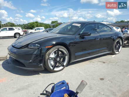 Черный Порше Тайкан, объемом двигателя 0 л и пробегом 59 тыс. км за 43000 $, фото 1 на Automoto.ua