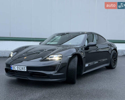 Черный Порше Тайкан, объемом двигателя 0 л и пробегом 90 тыс. км за 57000 $, фото 1 на Automoto.ua