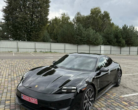 Чорний Порше Тайкан, об'ємом двигуна 0 л та пробігом 60 тис. км за 53300 $, фото 1 на Automoto.ua