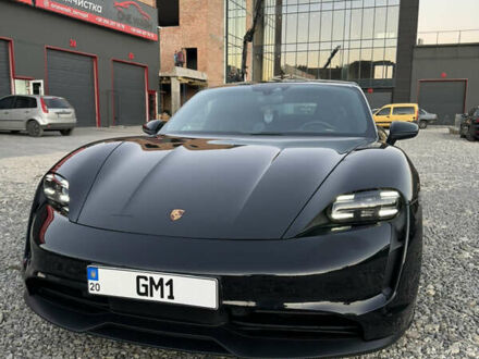 Черный Порше Тайкан, объемом двигателя 0 л и пробегом 40 тыс. км за 88500 $, фото 1 на Automoto.ua