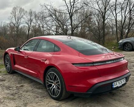 Красный Порше Тайкан, объемом двигателя 0 л и пробегом 32 тыс. км за 45000 $, фото 2 на Automoto.ua