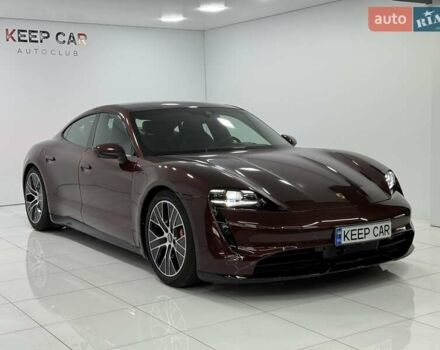 Красный Порше Тайкан, объемом двигателя 0 л и пробегом 35 тыс. км за 63000 $, фото 4 на Automoto.ua