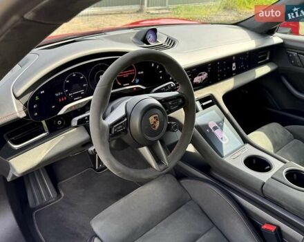 Красный Порше Тайкан, объемом двигателя 0 л и пробегом 60 тыс. км за 73800 $, фото 55 на Automoto.ua