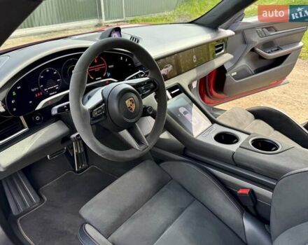 Красный Порше Тайкан, объемом двигателя 0 л и пробегом 60 тыс. км за 73800 $, фото 77 на Automoto.ua