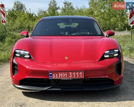Красный Порше Тайкан, объемом двигателя 0 л и пробегом 60 тыс. км за 73800 $, фото 3 на Automoto.ua