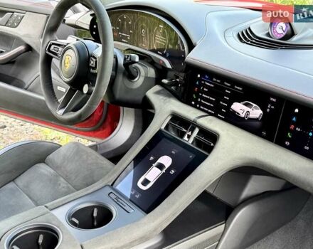 Красный Порше Тайкан, объемом двигателя 0 л и пробегом 60 тыс. км за 73800 $, фото 83 на Automoto.ua