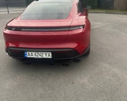 Червоний Порше Тайкан, об'ємом двигуна 0 л та пробігом 18 тис. км за 105000 $, фото 1 на Automoto.ua