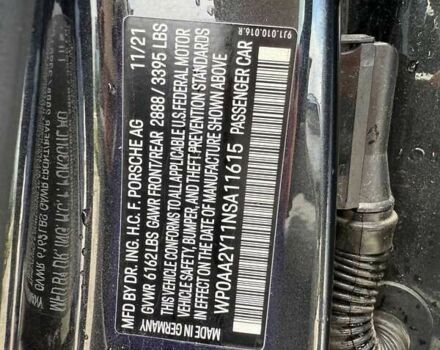 Порше Тайкан, объемом двигателя 0 л и пробегом 55 тыс. км за 32000 $, фото 18 на Automoto.ua