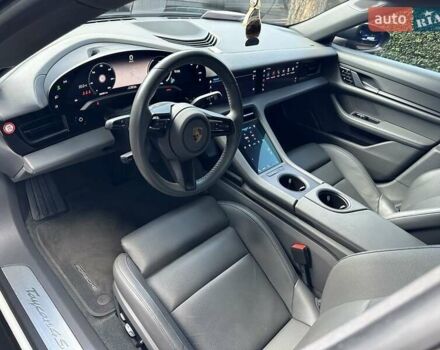 Серый Порше Тайкан, объемом двигателя 0 л и пробегом 58 тыс. км за 62000 $, фото 12 на Automoto.ua