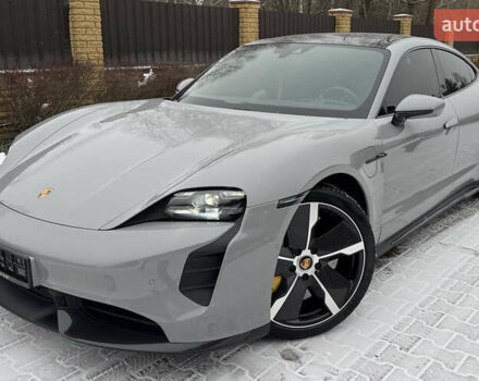 Серый Порше Тайкан, объемом двигателя 0 л и пробегом 24 тыс. км за 100000 $, фото 12 на Automoto.ua
