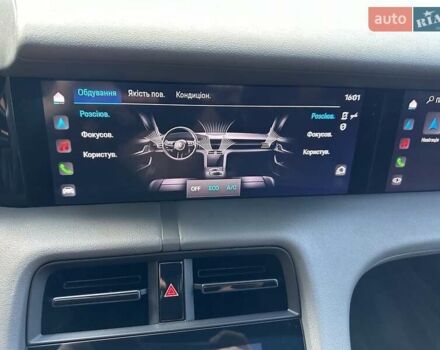 Серый Порше Тайкан, объемом двигателя 0 л и пробегом 58 тыс. км за 62000 $, фото 9 на Automoto.ua