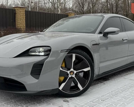 Серый Порше Тайкан, объемом двигателя 0 л и пробегом 24 тыс. км за 100000 $, фото 14 на Automoto.ua