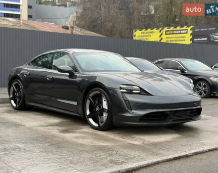 Серый Порше Тайкан, объемом двигателя 0 л и пробегом 69 тыс. км за 52000 $, фото 2 на Automoto.ua