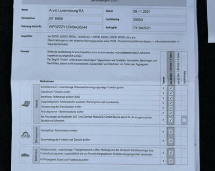 Серый Порше Тайкан, объемом двигателя 0 л и пробегом 129 тыс. км за 53500 $, фото 109 на Automoto.ua
