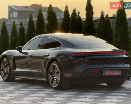 Серый Порше Тайкан, объемом двигателя 0 л и пробегом 129 тыс. км за 53500 $, фото 28 на Automoto.ua