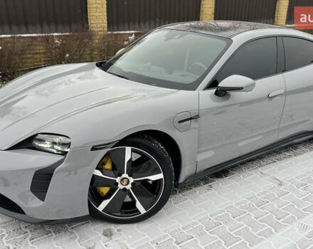 Серый Порше Тайкан, объемом двигателя 0 л и пробегом 24 тыс. км за 100000 $, фото 1 на Automoto.ua