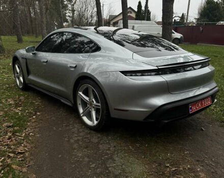 Серый Порше Тайкан, объемом двигателя 0 л и пробегом 55 тыс. км за 70000 $, фото 11 на Automoto.ua