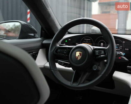 Серый Порше Тайкан, объемом двигателя 0 л и пробегом 1 тыс. км за 99700 $, фото 15 на Automoto.ua