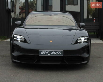 Серый Порше Тайкан, объемом двигателя 0 л и пробегом 1 тыс. км за 99700 $, фото 12 на Automoto.ua