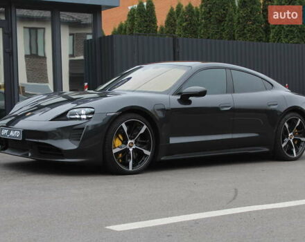 Серый Порше Тайкан, объемом двигателя 0 л и пробегом 1 тыс. км за 99700 $, фото 5 на Automoto.ua