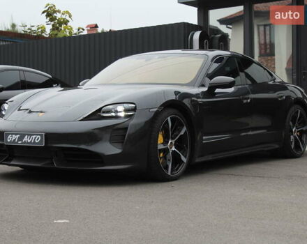 Серый Порше Тайкан, объемом двигателя 0 л и пробегом 1 тыс. км за 99700 $, фото 4 на Automoto.ua